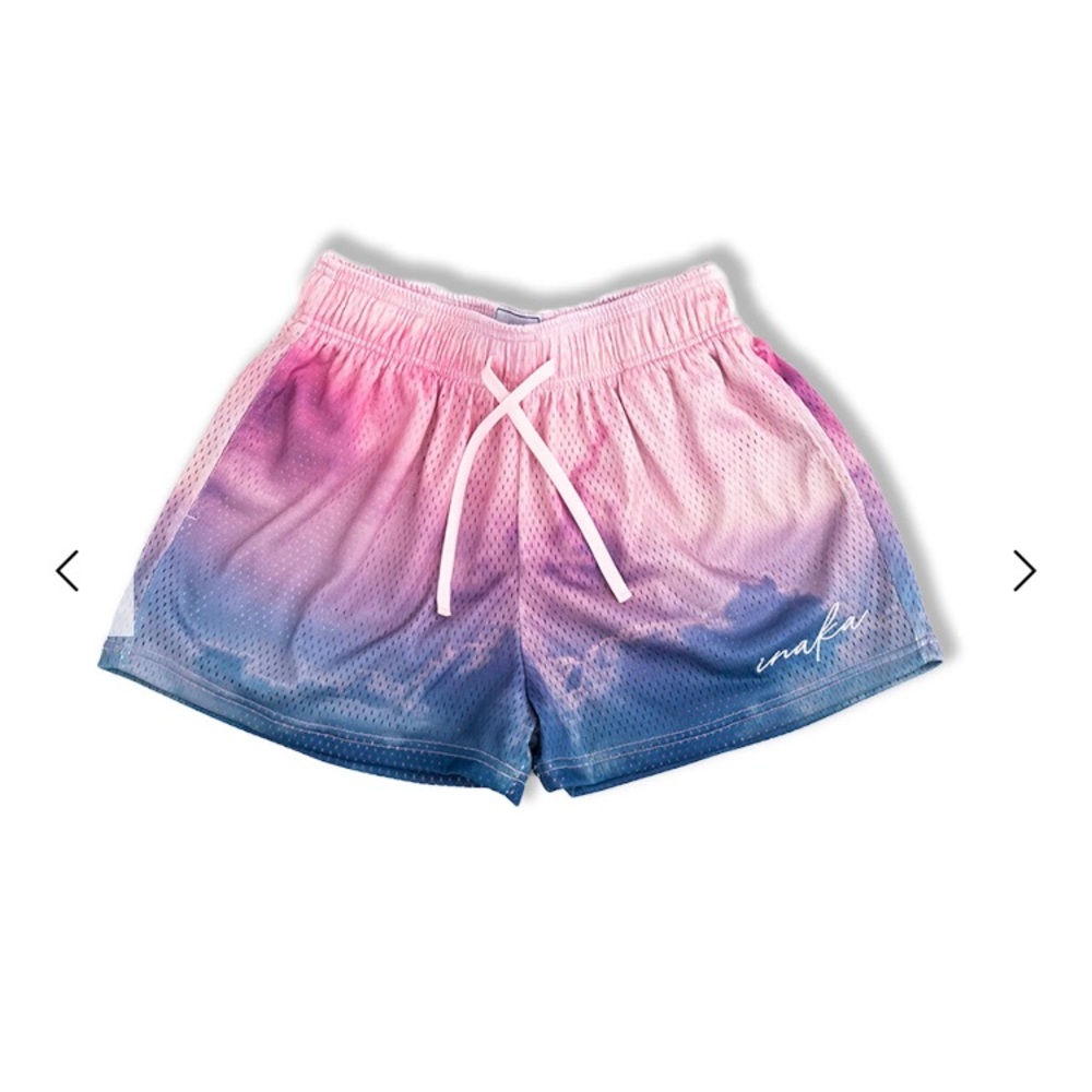 NWT Inaka Power Graphic Mesh Shorts